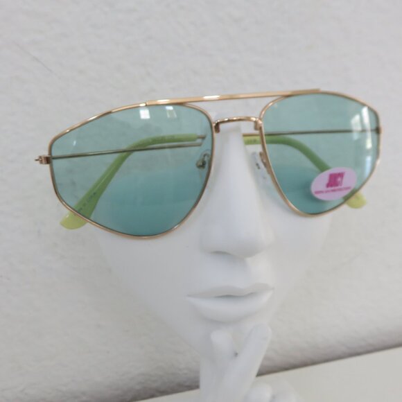 (#112) Juicy Couture Blue/Green Aviator style Sunglasses main image 6